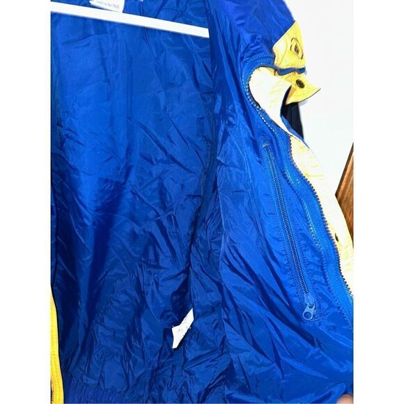 Vintage Columbia Sportswear Company Bugaboo Blue Yellow Black Mens Medium Jacket - Picture 7 of 9